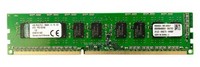 Memory RAM 1x 4GB Kingston ECC UNBUFFERED DDR3  1333MHz PC3-10600 UDIMM | KTD-PE313E/4G