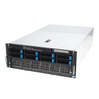 Server platform ASUS 4U ESC8000A-E12-SKU3/1G/3kW(2+2)/1PCIe/2NVMe/OCP 90SF02H3-M000N0 AMD x 2 DDR5 x 24 9 x 2.5" SATA/NVME PSU 2+2