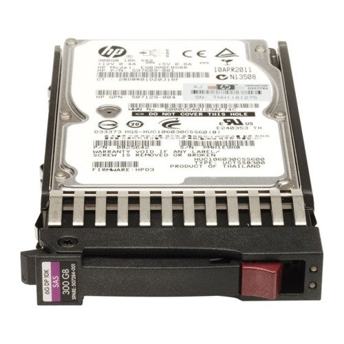 Hard Disc Drive dedicated for HP server 2.5'' capacity 300GB 10000RPM HDD SAS 6Gb/s 507284-001 | 507119-002  | 507127-B21