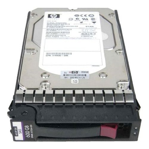 Hard Disc Drive dedicated for HP server 3.5'' capacity 600GB 15000RPM HDD SAS 6Gb/s 517354-001 |  516810-003 | REFURBISHED