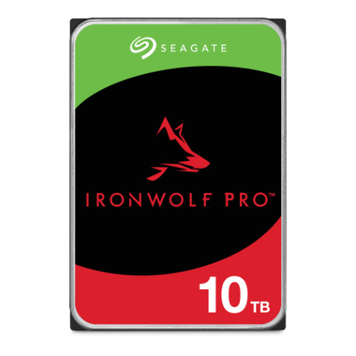 Hard Disk Drive Seagate IronWolf PRO 3.5'' HDD 10TB 7200RPM SATA 6Gb/s 256MB | ST10000NE000