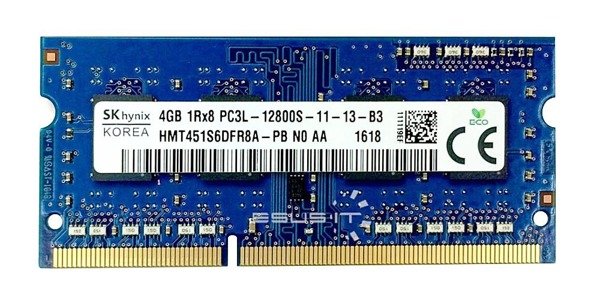 Memory RAM 1x 2GB Hynix SO-DIMM DDR3 1600MHz PC3-12800 | HMT425S6AFR6A-PB