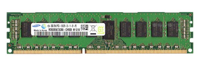 Memory RAM 1x 2GB Samsung ECC REGISTERED DDR3  1333MHz PC3-10600 RDIMM | M393B5673GB0-CH9