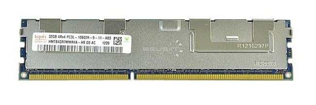 Memory RAM 1x 32GB Hynix ECC REGISTERED DDR3  1333MHz PC3-10600 RDIMM | HMT84GR7BMR4A-H9