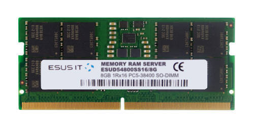 Memory RAM 1x 8 GB ESUS IT SO-DIMM DDR5 4800MHz PC5-38400 | ESUD54800SS16/8G