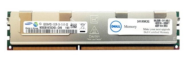 Memory RAM 1x 8GB DELL PowerEdge & Precision Workstation DDR3 1333MHz ECC REGISTERED DIMM | SNPX3R5MC/8G 