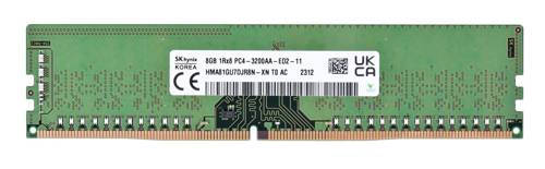 Memory RAM 1x 8GB Hynix DDR4 1Rx8 3200MHz PC4-25600 ECC UNBUFFERED  | HMA81GU7DJR8N-XN