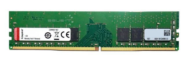 Memory RAM 1x 8GB Kingston ECC UNBUFFERED DDR4 1Rx8 2400MHz PC4-19200 UDIMM | KSM24ES8/8ME