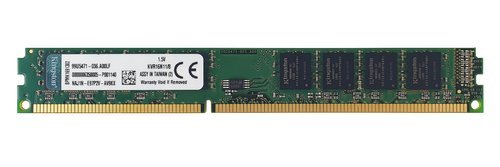 Memory RAM 1x 8GB Kingston NON-ECC UNBUFFERED DDR3 1600MHz PC3-12800 UDIMM | KVR16N11/8