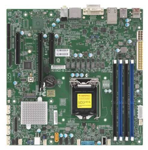 Motherboard Supermicro X11SCZ-Q LGA1151 uATX | MBD-X11SCZ-Q-O