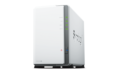 NAS server Synology DS220j 2x SSD | HDD SATA 512MB RAM