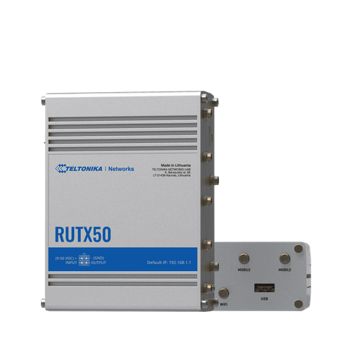 Router LTE Teltonika RUTX50 2x Mini-SIM | RUTX50 000000