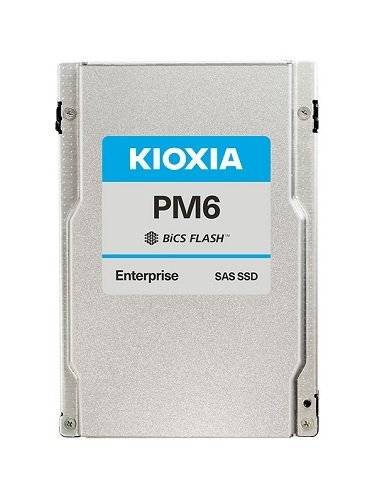 SSD disk Kioxia PM6-R 3.84TB 2,5'' SAS 24Gb/s TLC | KPM61RUG3T84