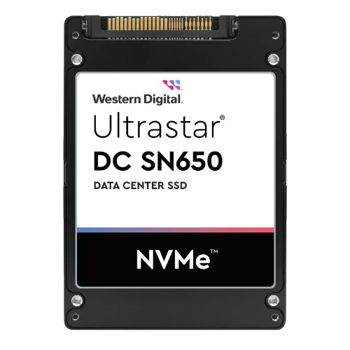 SSD disk Western Digital Ultrastar SN650 7.68TB U.3 NVMe  TLC 3D-NAND | 0TS2374 WUS5EA176ESP5E3 