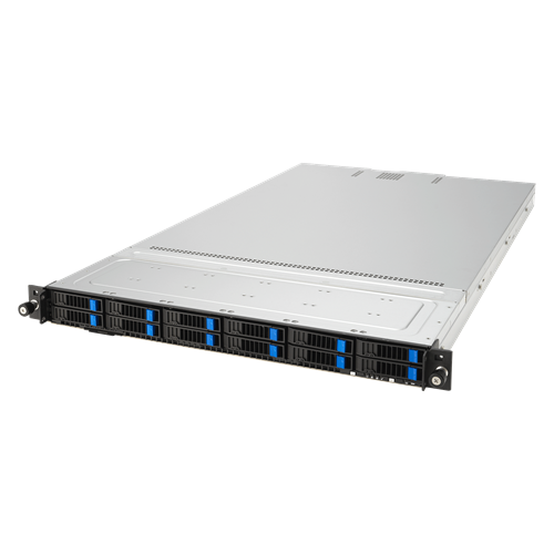 Server platform ASUS 1U RS700A-E12-RS12U/10G/2.6kW/12NVMe 90SF02D1-M00700 AMD x 2 DDR5 x 24 12 x 2.5" SATA/SAS/NVME PSU 1+1