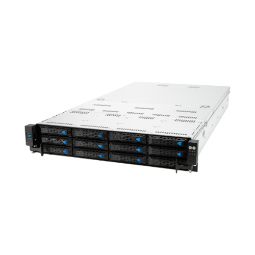 Server platform ASUS 2U RS520A-E11-RS12U/1.6KW/12NVMe/GPU/FAN 90SF01Q2-M004P0 AMD x 1 DDR4 x 16 12 x 2.5" SATA/SAS/NVME PSU 1+1