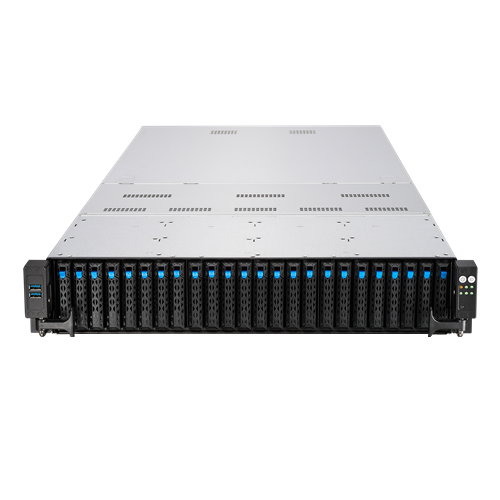 Server platform ASUS 2U RS520A-E11-RS24U/1.6KW/16NVMe/GPU AMD x 1 DDR4 x 16 26 x 2.5" PSU 1+1