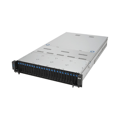 Server platform ASUS 2U RS720-E11-RS24U/10G/2.6KW/24NVMe/OCP/GPU 90SF01Z1-M008V0 Intel x 2 DDR5 x 32 24 x 2.5" SATA/SAS/NVME PSU 1+1