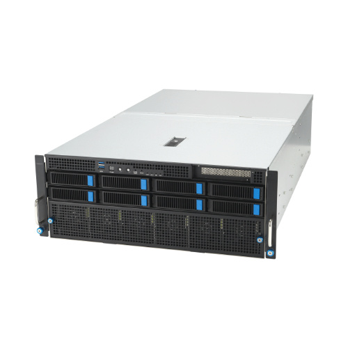 Server platform ASUS 4U ESC8000-E11-SKU1/10G/3KW(2+2)/3PCIe 90SF02I1-M003D0 Intel x 2 DDR5 x 32 9 x 2.5" SATA/SAS PSU 2+2