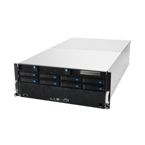 Server platform ASUS 4U ESC8000A-E11-SKU4/3KW(2+2)/3PCIe/2NVMe 90SF0212-M00970 AMD x 2 DDR4 x 32 10 x 2.5" SATA/SAS+2NVME PSU 2+2