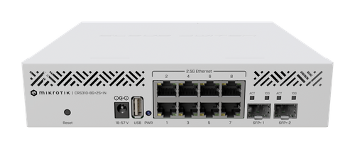 Switch Mikrotik CRS310-8G+2S+IN 8x 100/1000/2500 2x SFP+