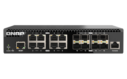 Switch QNAP QSW-M3216R-8S8T 8x 10Gb 8x SFP+