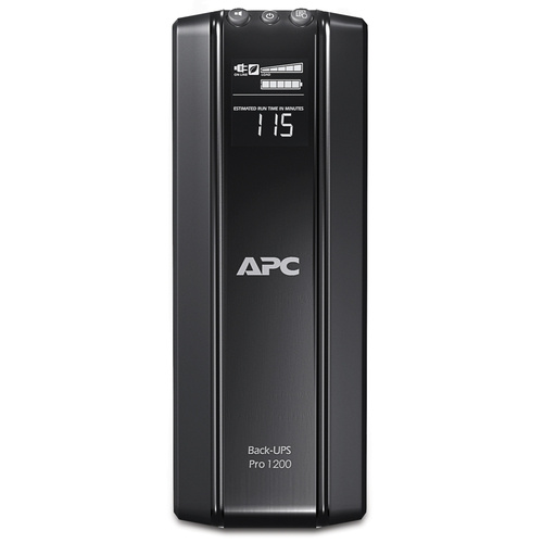 UPS APC Back UPS Pro 1200VA Line Interactive Tower 720W 6x FR BR1200G-FR