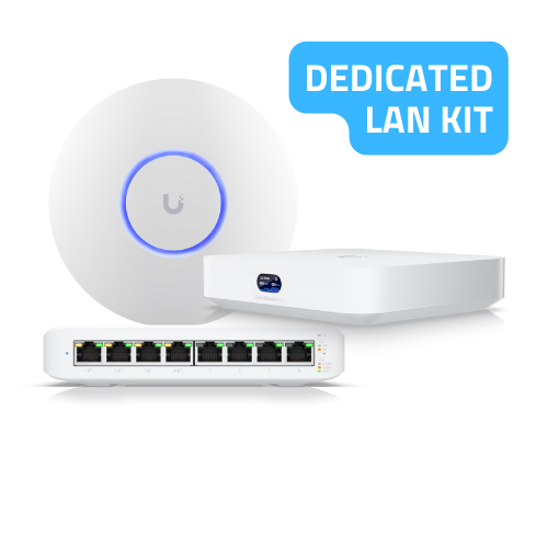 Ubiquiti's dedicated kit for building a LAN of 15-30 users