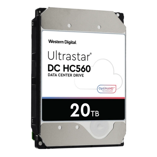 Hard Disk Drive Western Digital Ultrastar DC HC560 3.5'' HDD 20TB 7200RPM SATA 6Gb/s 512MB | 0F38785