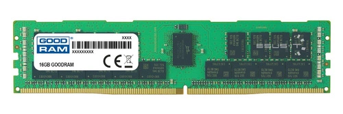 Memory RAM 1x 16GB GoodRAM ECC REGISTERED DDR4 2Rx4 2133MHz PC4-17000 RDIMM | W-MEM2133R4D416G