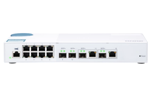 Switch QNAP QSW-M408-2C 8x 1Gb 2x SFP+ 2x RJ-45/SFP+