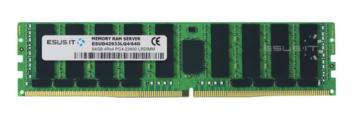 Memory RAM 1x 64GB ESUS IT ECC LOAD REDUCED DDR4 4Rx4 2933MHz PC4-23400 LRDIMM | ESUD42933LQ4/64G