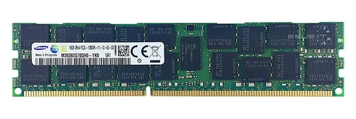 Memory RAM 1x 16GB Samsung ECC REGISTERED DDR3  1600MHz PC3-12800 RDIMM | M393B2G70QH0-YK0