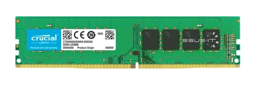 Memory RAM 1x 32GB Crucial NON-ECC UNBUFFERED DDR4 3200MHz PC4-25600 UDIMM | CT32G4DFD832A
