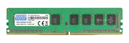 Memory RAM 2x 4GB GoodRAM NON-ECC UNBUFFERED DDR4 2133MHz PC4-17000 UDIMM | GR2133D464L15S/8GDC