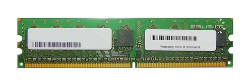 Memory RAM 1x 2GB Kingston ECC UNBUFFERED DDR2  667MHz PC2-5300 UDIMM | KVR667D2E5/2G