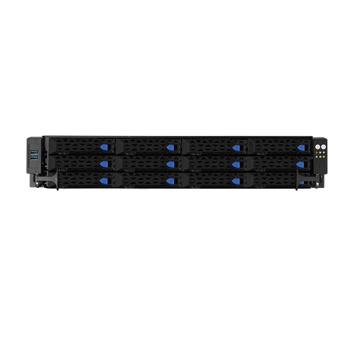 Server platform ASUS 2U RS720A-E11-RS24U/10G/2.4KW/24NVMe/GPU 90SF01G5-M000B0 AMD x 2 DDR4 x 32 24 x 2.5" NVME/SATA/SAS PSU 1+1