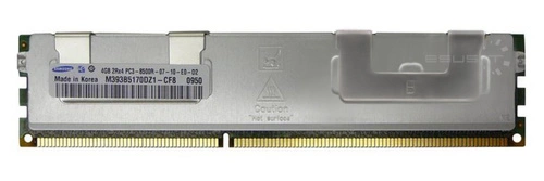 Memory RAM 1x 4GB Samsung ECC REGISTERED DDR3  1066MHz PC3-8500 RDIMM | M393B5170DZ1-CF8