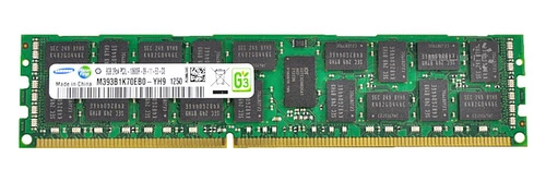 Memory RAM 1x 8GB Samsung ECC REGISTERED DDR3  1333MHz PC3-10600 RDIMM | M393B1K70EB0-YH9