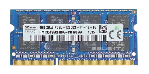 Memory RAM 1x 4GB Hynix SO-DIMM DDR3 1600MHz PC3-12800 | HMT351S6CFR8A-PB