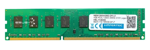 Memory RAM 1x 4GB HYPERTEC NON-ECC UNBUFFERED DDR3 1600MHz PC3-12800 UDIMM | MEM128004GBD-DR-LV