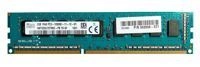 Memory RAM 1x 2GB Hynix ECC UNBUFFERED DDR3 1Rx8 1600MHz PC3-12800 UDIMM | HMT325U7EFR8C-PB
